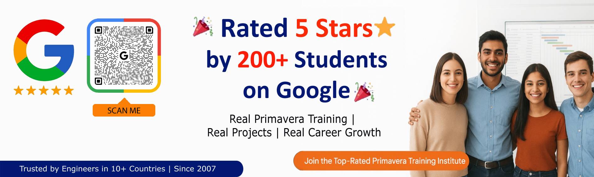 primavera training in india